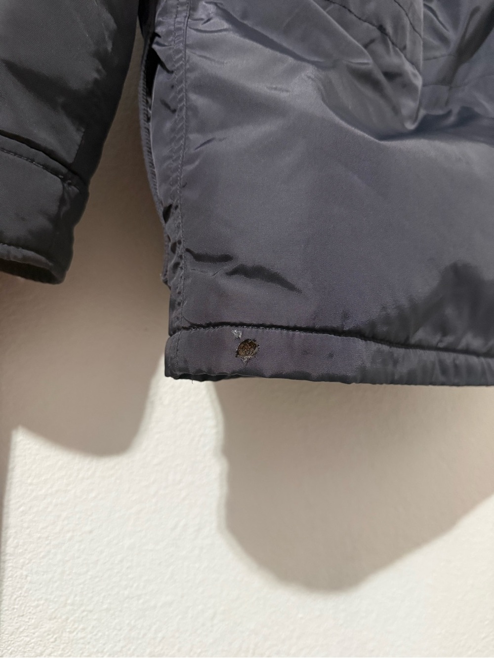J. Crew jacket Hooded Parka in midnight Navy blue - Picture 16 of 16